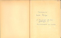 Erste Seite des Musawwarat-Tagebuchs von Ursula Hintze (1960) Erste Seite des Musawwarat-Tagebuchs von Ursula Hintze (1960)