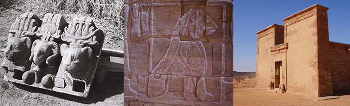 Tempel des Löwengottes Apedemak in Musawwarat es-Sufra