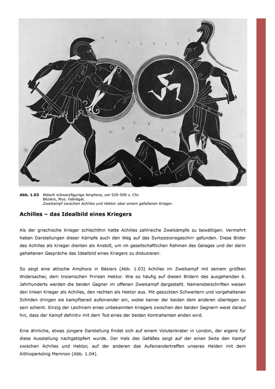 Achill Link-Bild Ausstellungsposter 1 Griechen