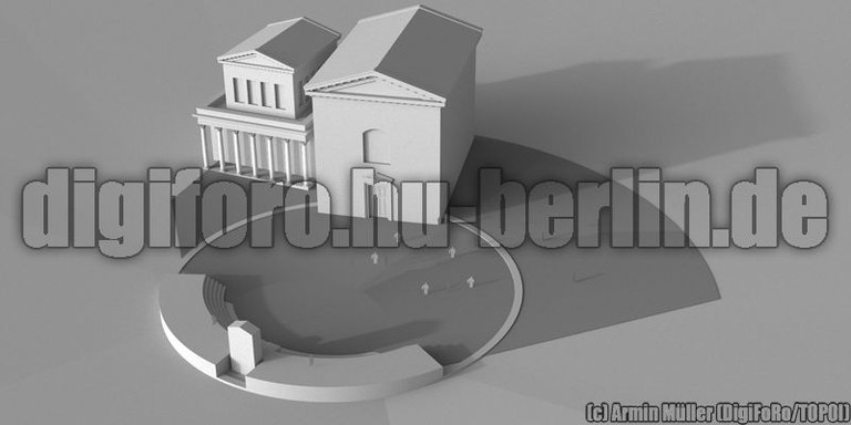 Comitium mit Curia 1