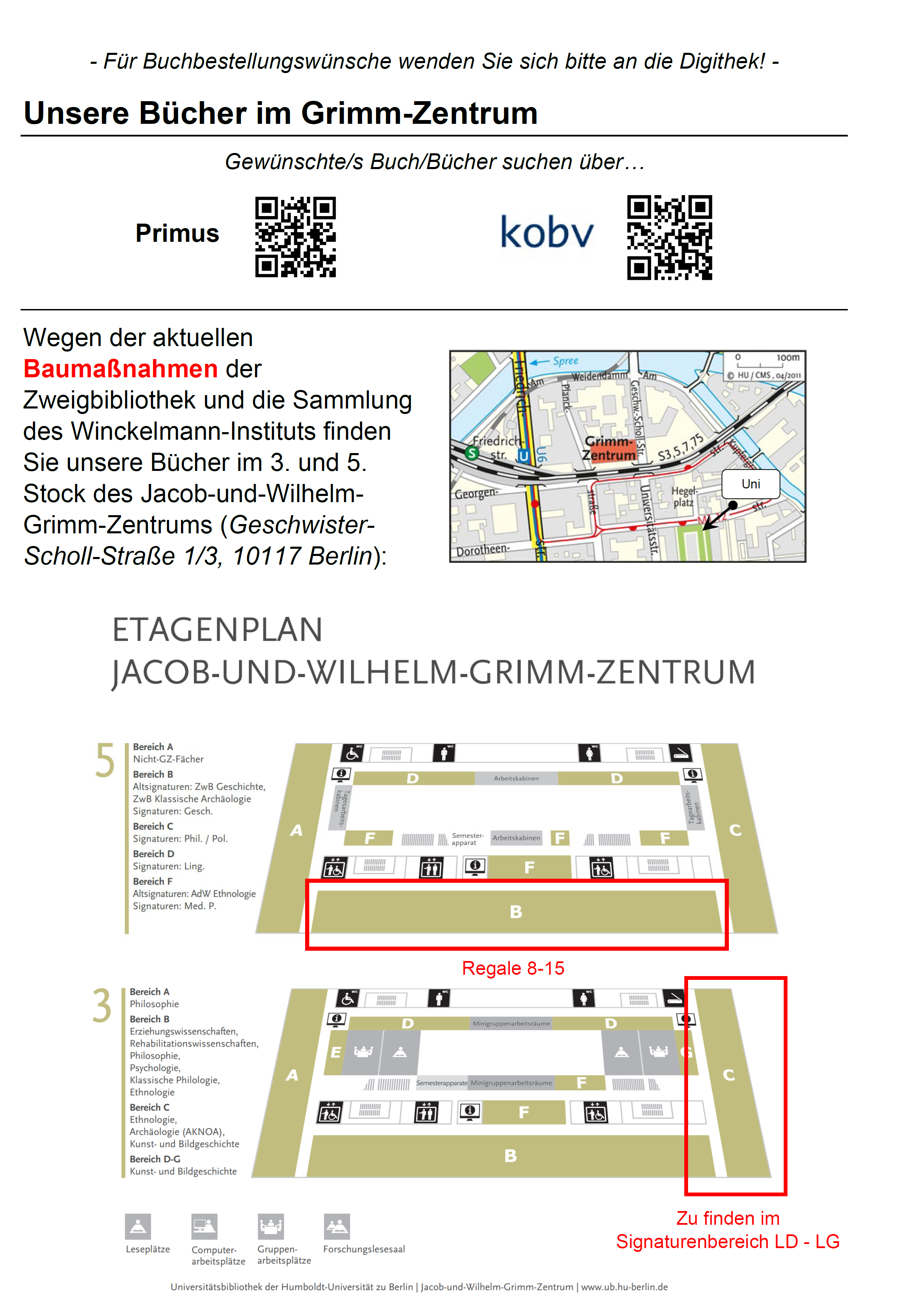 Informationen Grimm-Zentrum