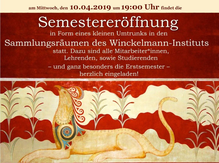 Semestereröffnung 2019 Bild