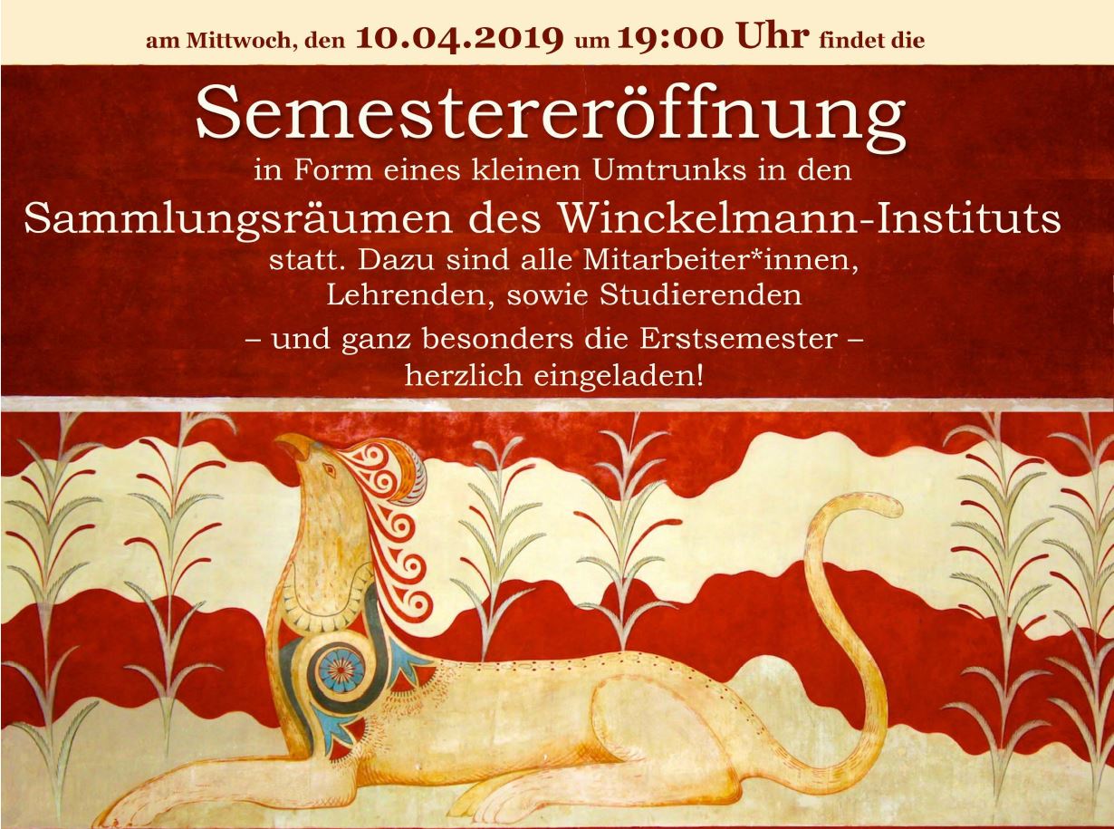 Semestereröffnung 2019 Bild