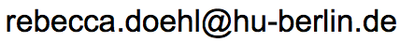 Rebecca Doehl Emailadresse Rebecca Doehl Emailadresse